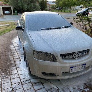 Foamy bath :)