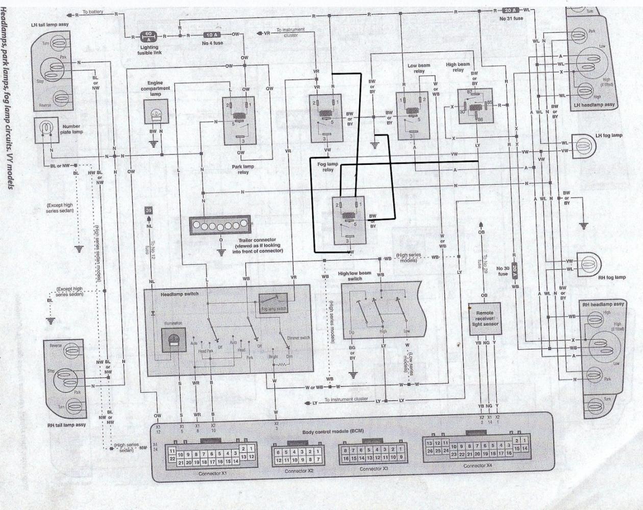 Vt Commodore Indicator Wiring Diagram - SAMIHAH88