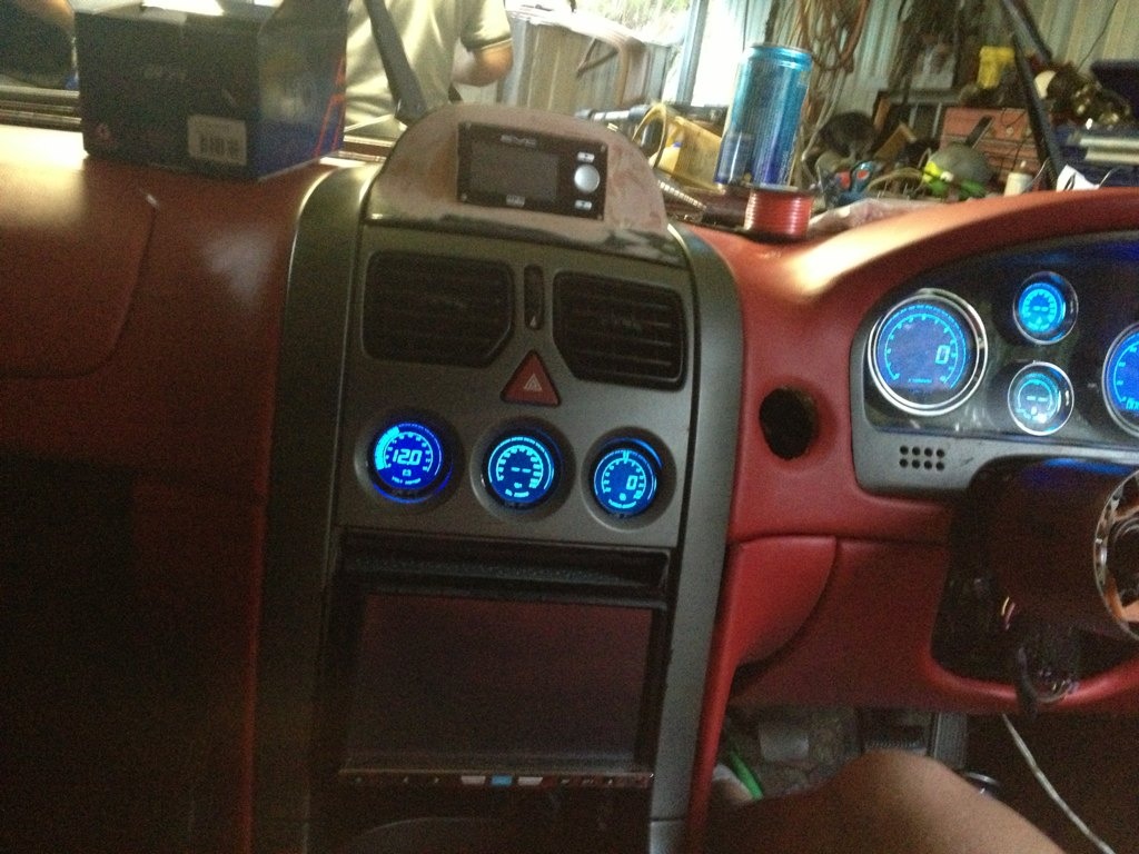 Vl Project Car Rb25 30 Turbo And Custom Dash Just Commodores